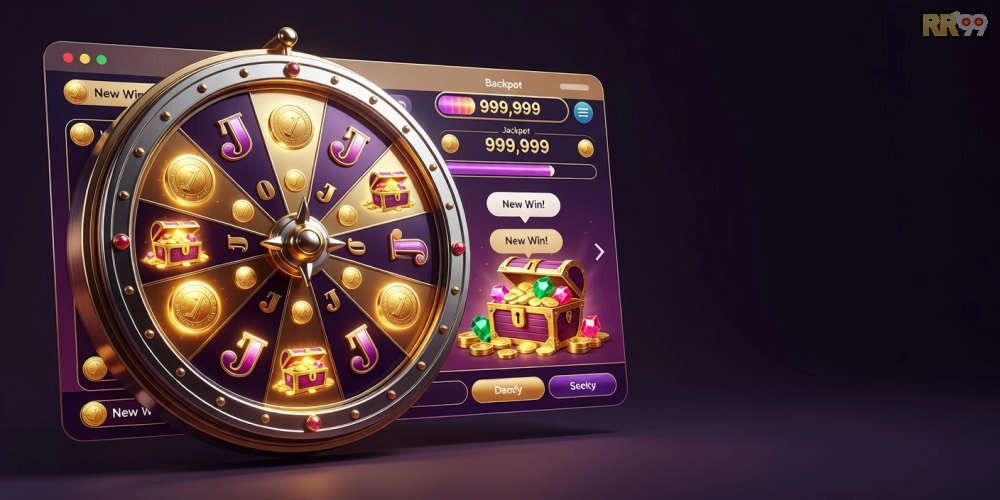 Hình ảnh trò chơi Hu Fortune Wheel hấp dẫn với jackpot lớn trên 69vn.